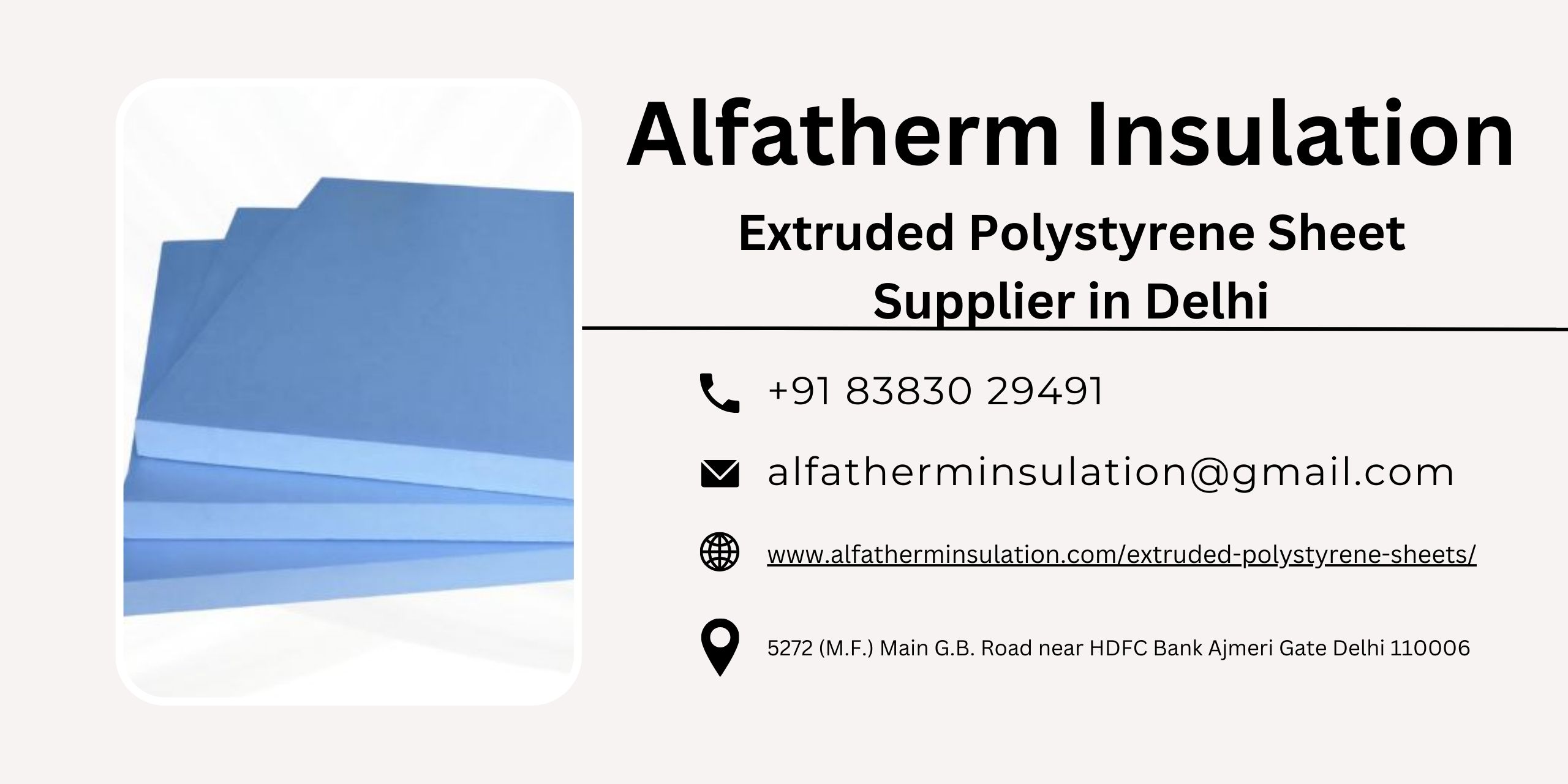 Extruded Polystyrene Sheets in Delhi Extruded Polystyrene Sheets in Delhi