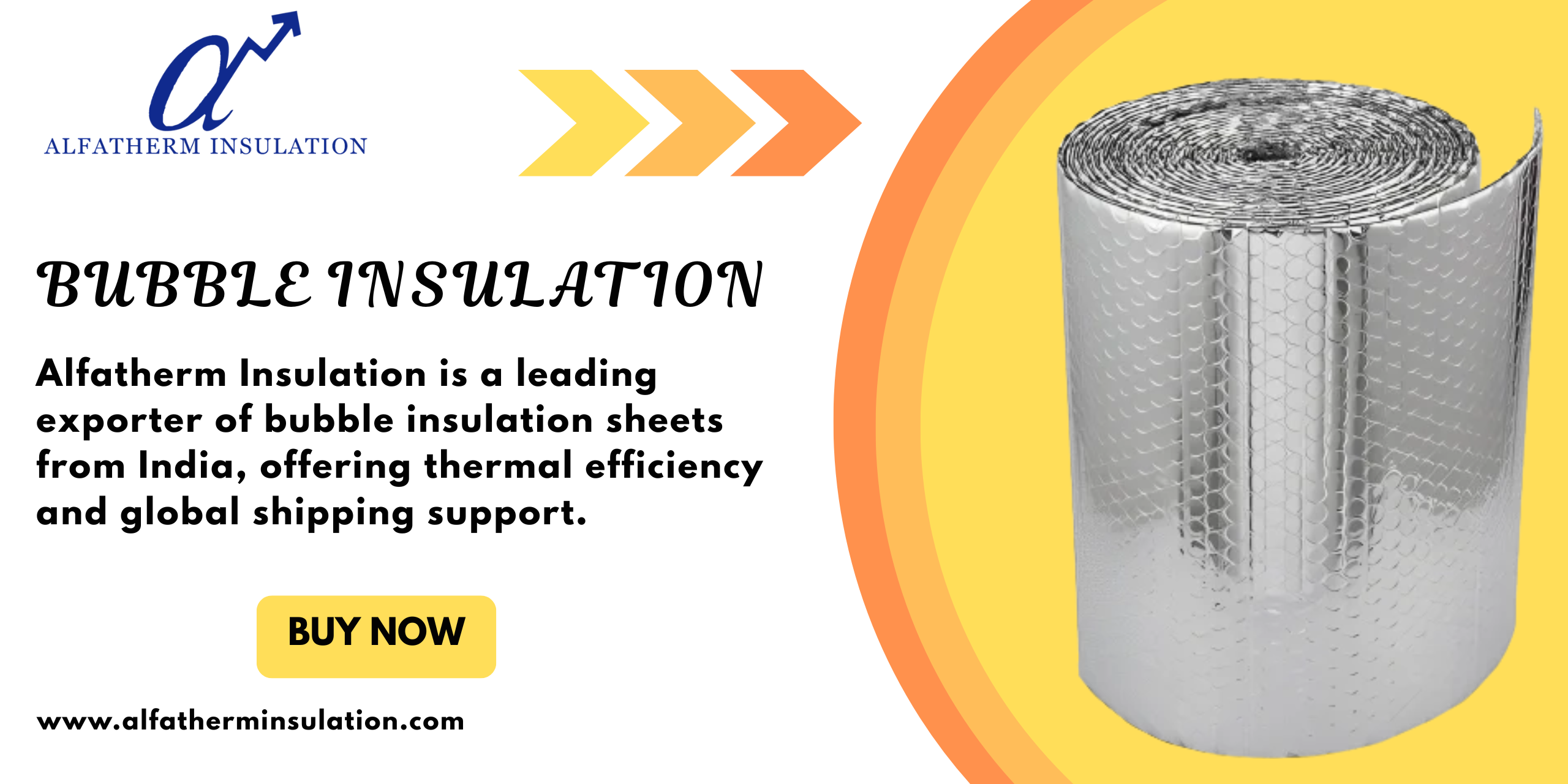 Bubble Insulations Sheet Exporter in India