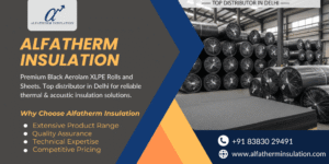 Black Aerolam XLPE Rolls and Sheets