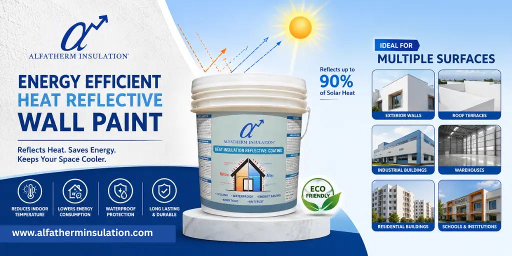 Energy Efficient Heat Reflective Wall Paint