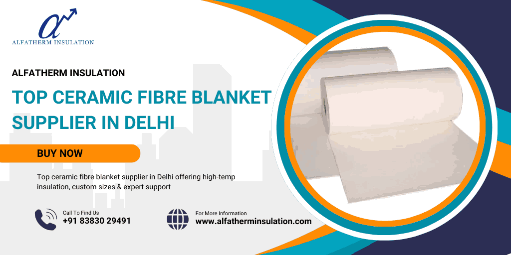 Ceramic fibre blanket