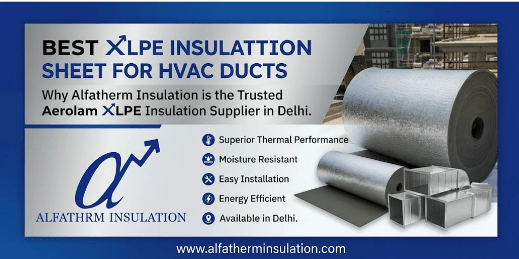 XLPE insulation sheet for HVAC Ducts XLPE insulation sheet for HVAC ducts